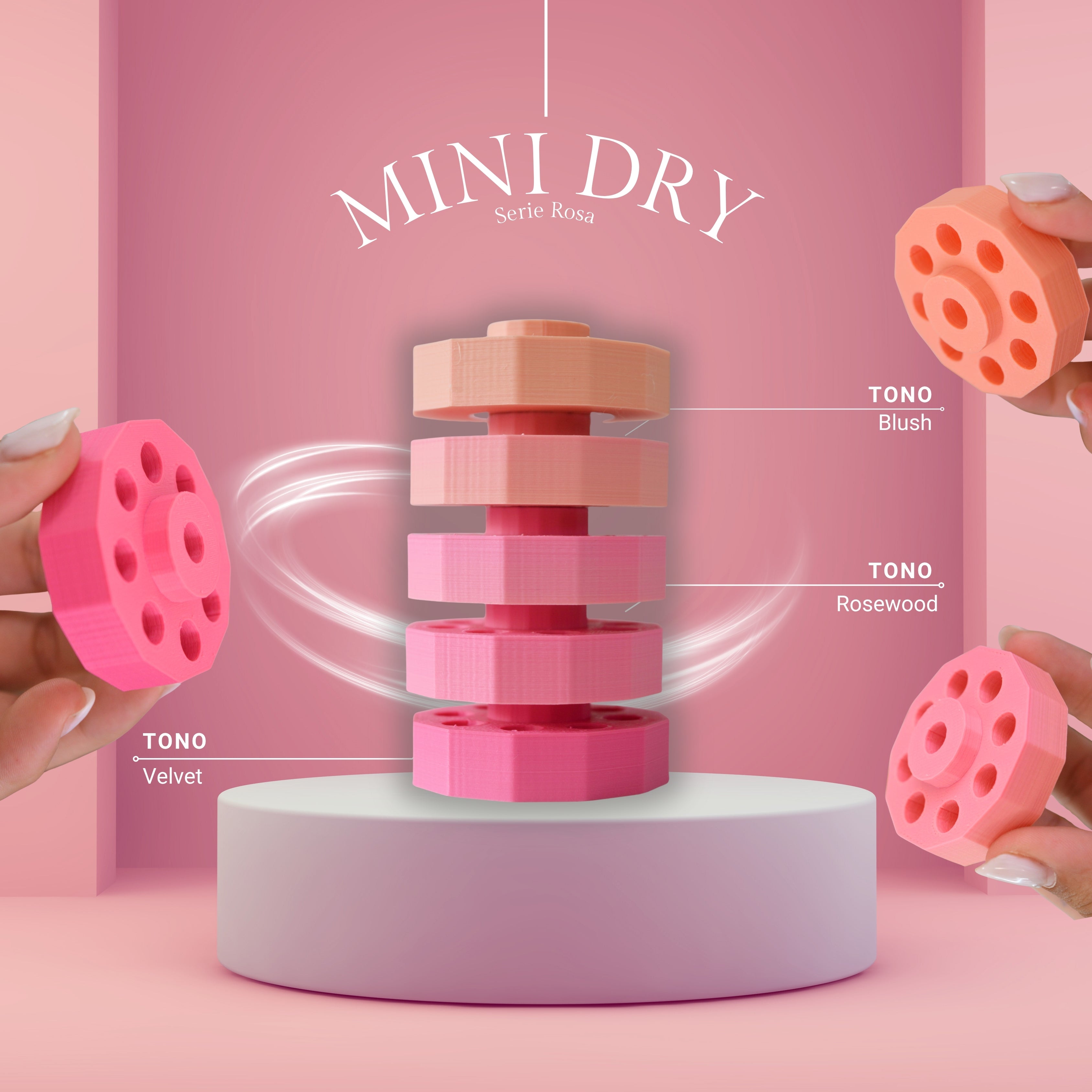 Mini Dry- Serie Rosa