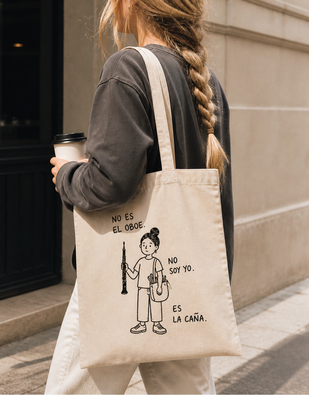 Tote bag "Es la caña"