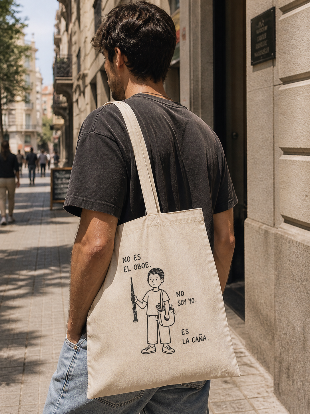 Tote bag "Es la caña"