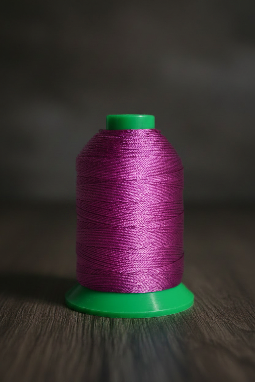 Bobina fucsia/magenta - estilo madera oscura bokeh