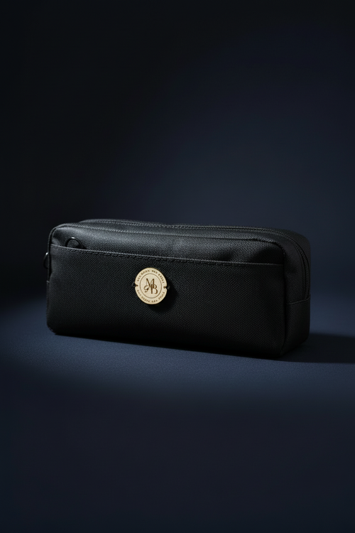 Estuche MBG tela - fondo navy