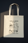 Tote bag Mood - luz natural ventana navy